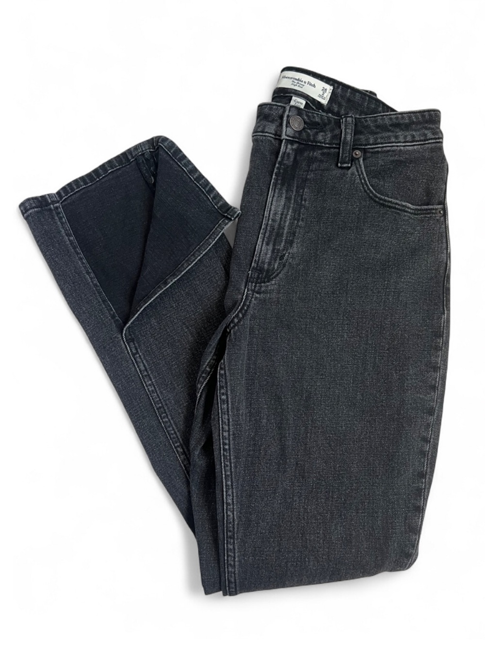 Abercrombie & Fitch Curvy Jeans in Washed Black size 26/2